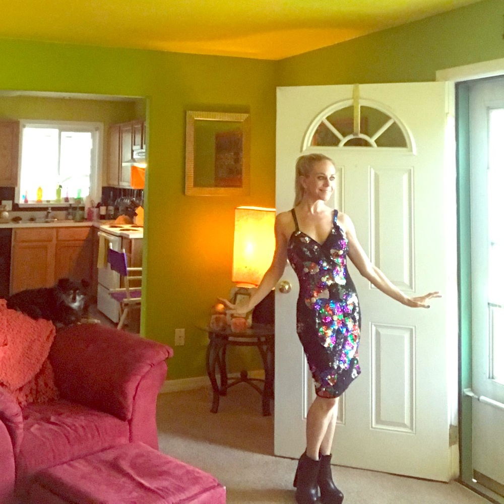 Vintage Sequin Dress (1980’s!!)